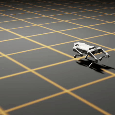 Model Predictive Control for quadrupedal locomotion